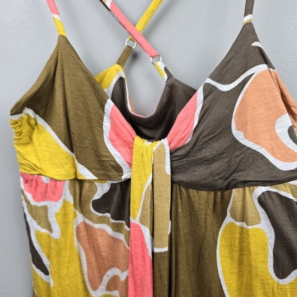 FRENCH CONNECTION Spaghetti Strap Dress Multi-colored Womens Size S - Picture 4 of 13